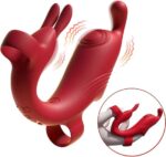 Vinger Vibrator met Dubbele Stimulatie