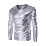 Glanzende trui - Zilver
