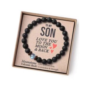 Wens armband - Ik hou van je - Mijn Zoon
