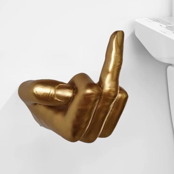 Middelvinger toiletrolhouder - Afbeelding 2