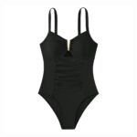 Sierlijk badpak - Zwart