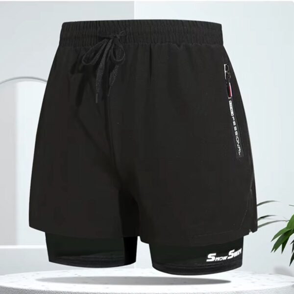 Korte sportbroek met onderbroek - Afbeelding 3