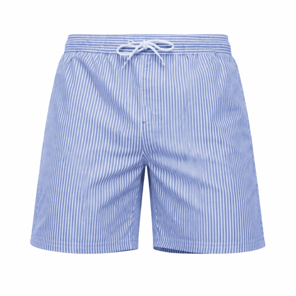 Aansluitende casual zwembroek - Blauw - Afbeelding 4