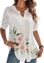 Elegante blouse - Wit