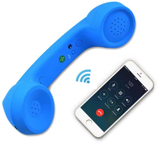 Draadloze retro telefoon