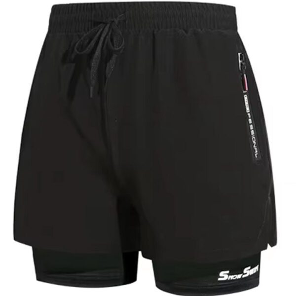 Korte sportbroek met onderbroek