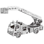 3D Puzzel metaal Brandweerwagen