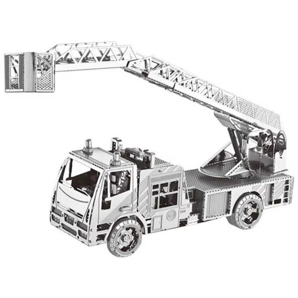 3D Puzzel metaal Brandweerwagen