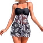 Badpak jurk met broek - Tankini