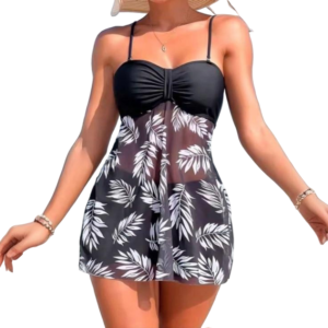 Badpak jurk met broek - Tankini