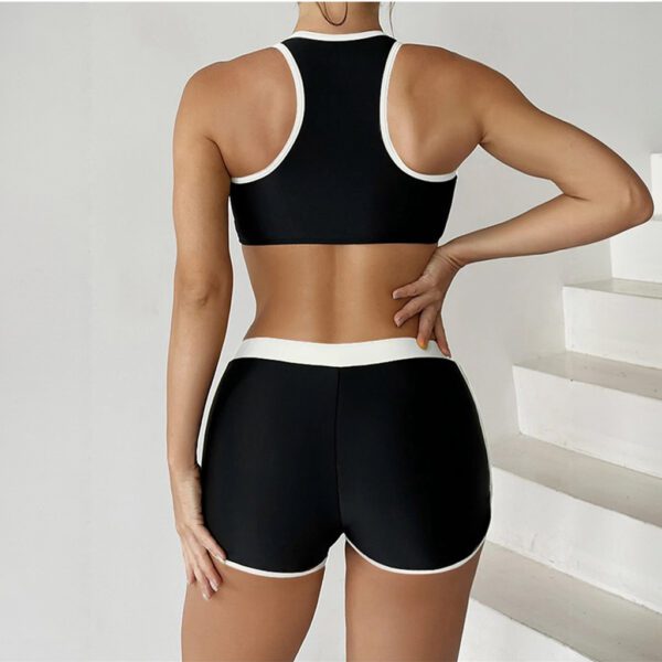 Sportieve bikini - Wit - Afbeelding 2