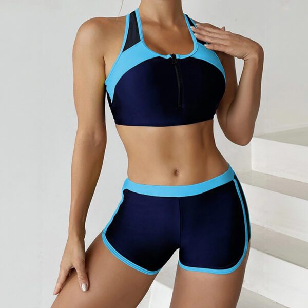 Sportieve bikini - Blauw
