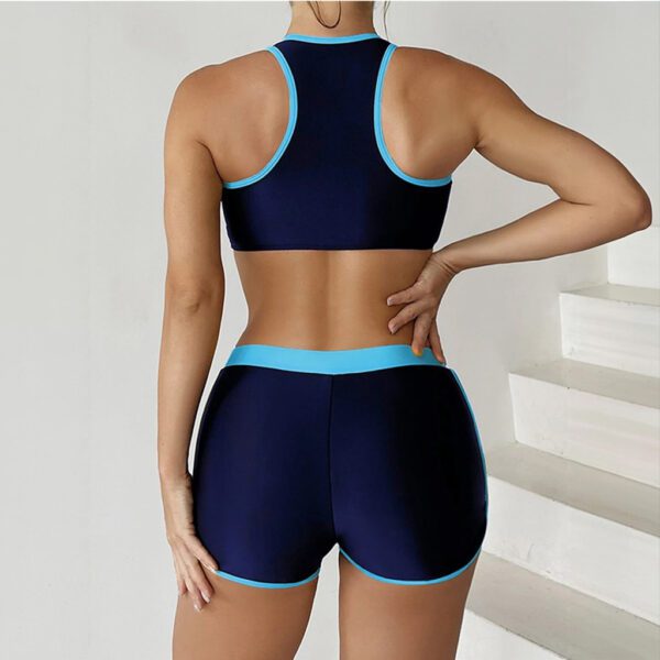 Sportieve bikini - Blauw - Afbeelding 2