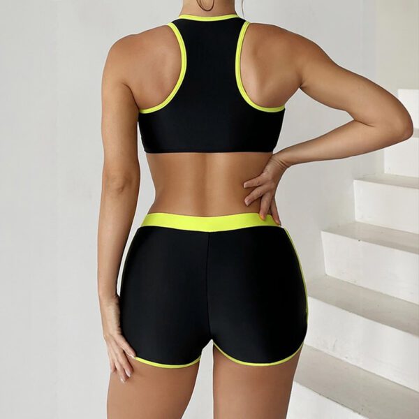 Sportieve bikini - Geel - Afbeelding 2