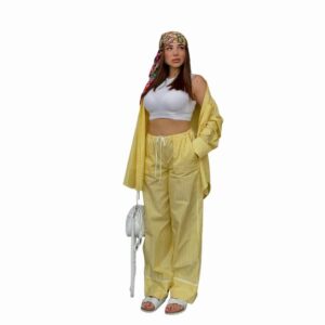 Tweedelige zomer outfit - Geel