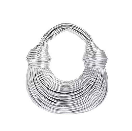 Designer Handtas - Zilver