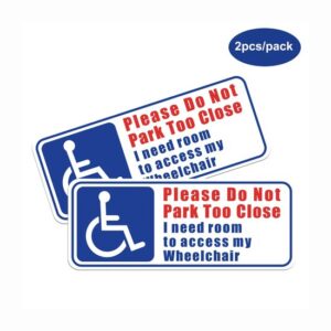 Invalide parkeer sticker - 2 stuks
