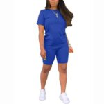 Korte broek en shirt - Blauw