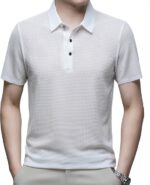 Heren polo linnen - Wit