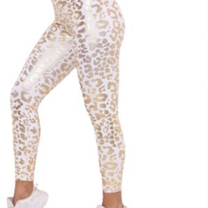 Legging luipaard print