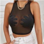 Sexy mouwloze top