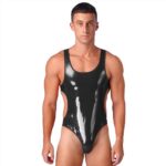 Porno jumpsuit lakleer