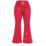 Glitter Legging - Rood