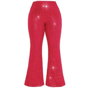 Glitter Legging - Rood