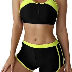 Sportieve bikini - Geel