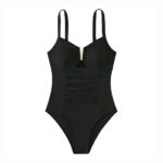 Sierlijk badpak - Zwart