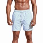Korte broek slim fit - Blauw