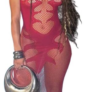 Zomerse transparante jurk