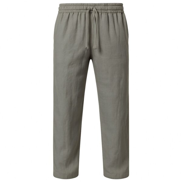 Linnen broek - Grijs - Afbeelding 2