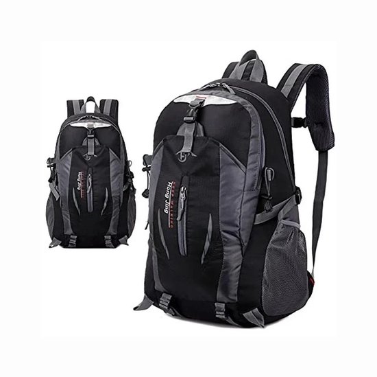Reis rugzak 40L - Zwart - Afbeelding 2