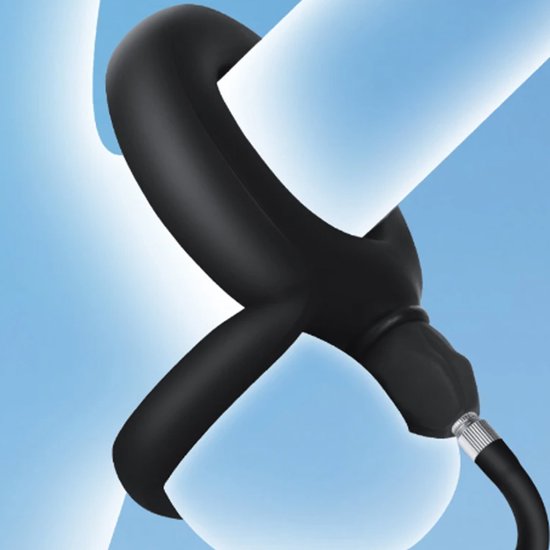 Opblaasbare cockring en balzak ring - Afbeelding 3