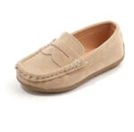 Suede kinderschoenen