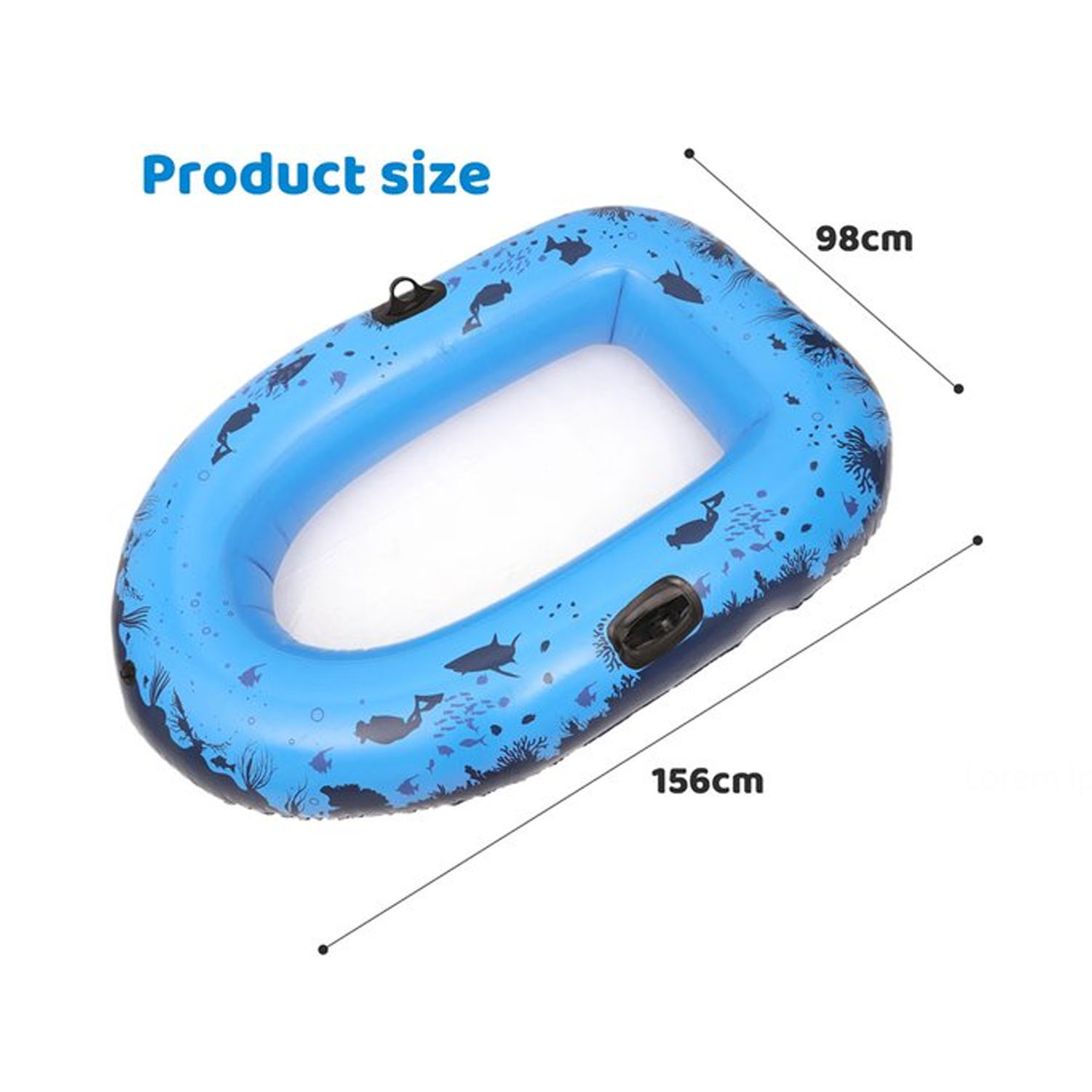 Opblaasbare boot - Afbeelding 2