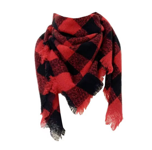 Wrap sjaal - Rood