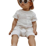 Kledingset baby - Wit