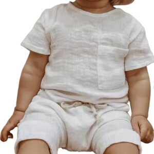 Kledingset baby - Wit
