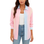 Oversized blouse - Roze