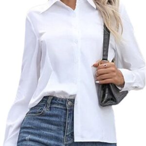 Casual blouse - Wit