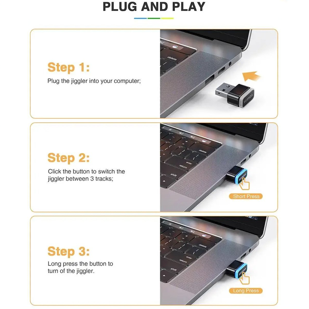 USB muis beweger - voorkom slaapstand - Afbeelding 2