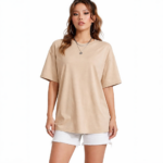 Oversized shirt - Beige