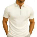 Slim fit poloshirt - Wit