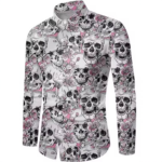 Casual blouse doodshoofd design