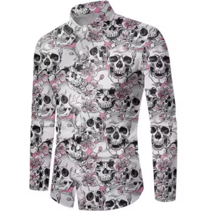 Casual blouse doodshoofd design