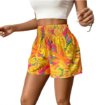 Hoge taille shorts