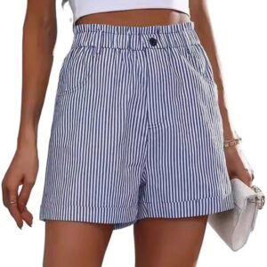 Korte broek gestreept