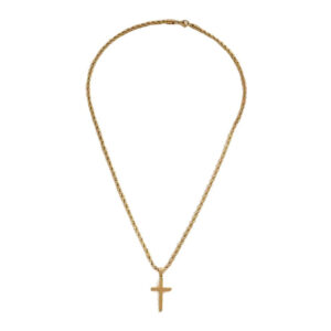 Goudkleurige ketting mannen